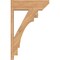 Ekena Millwork Merced Slat Smooth Outlooker, Western Red Cedar, 7 1/2"W x 22"D x 34"H OUT08X22X34MRC06SWR - alternate 3